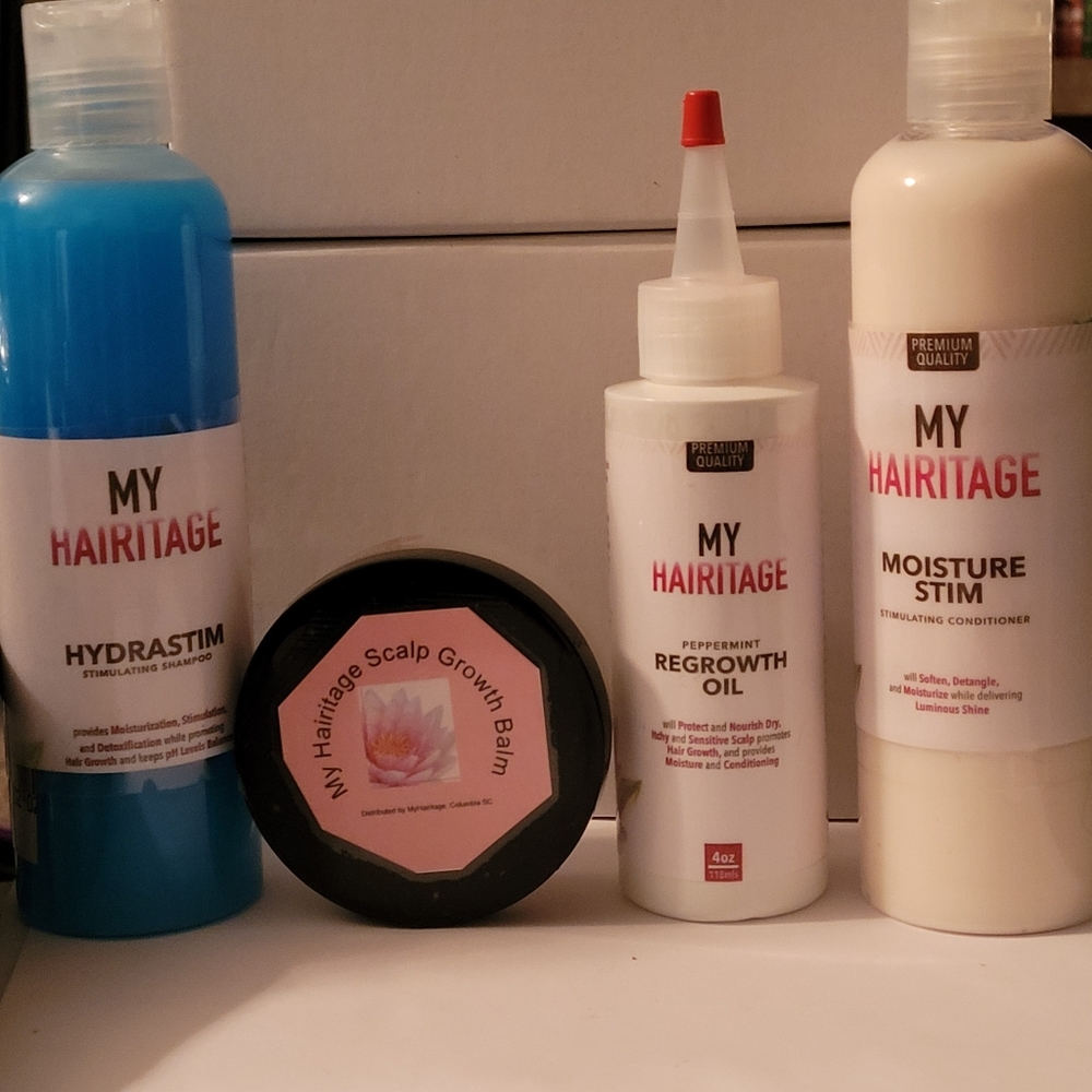 My Hairitage Regrow kit for men and women